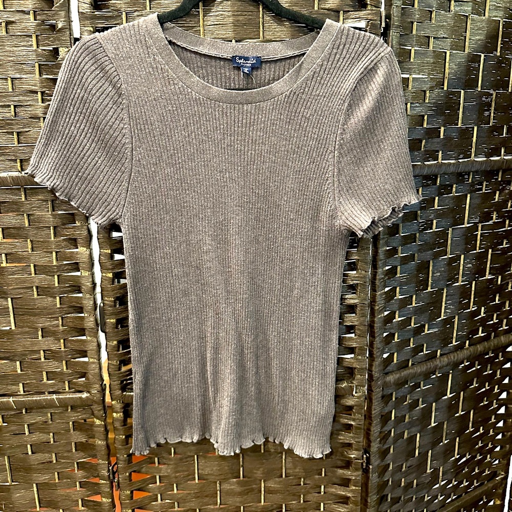 *NEW*Sz XL*Splendid* Joanna Short Sleeve Sweater